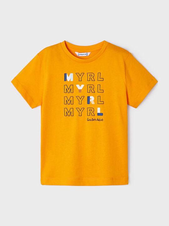 Mayoral Παιδικό T-shirt Πορτοκαλί