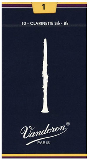 Vandoren Clarinet Reeds No.4 1 pc. Reeds