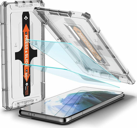 Spigen EZ Fit GLAS.tR Slim 2.5D Tempered Glass 2τμχ (Galaxy S21+ 5G)