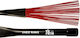 Vic Firth Σκουπάκια Jazz Rake σε Κόκκινο Χρώμα