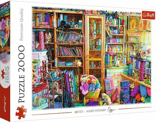 The Cat's Paradise Puzzle 2D 2000 Pieces