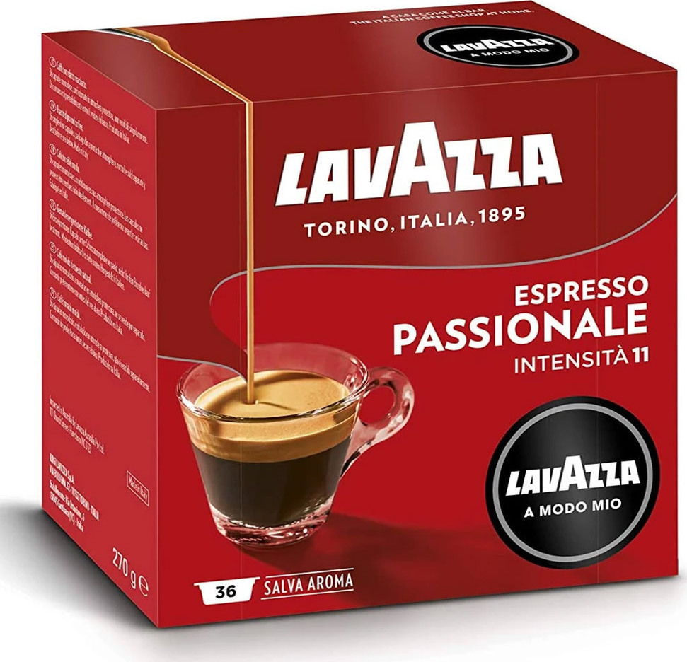 Lavazza Κάψουλες Espresso Dark Roast Συμβατές με Μηχανή LavAzza A Modo