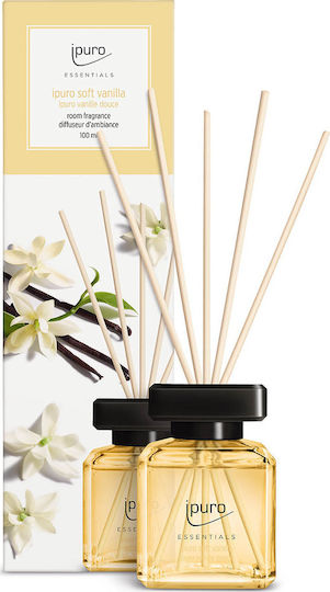 iPuro Diffuser Essentials mit Duft weiche Vanille 019314 100ml