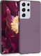 KWmobile Back Cover Σιλικόνης Grape Purple (Gal...