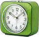 Justaminute Tabletop Clock with Alarm Green JA7076V