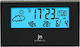 Justaminute Tabletop Digital Clock with Alarm Black JD9523N