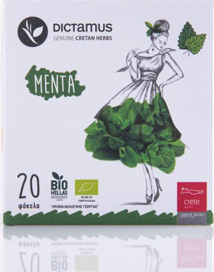 Karteraki Mint Mint Organic Product 20 Bags 20gr