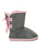 Childrenland -R Kids Suede Boots Gray