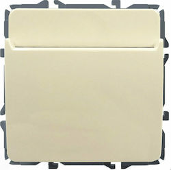 Aca Recessed Power Key Card Switch no Frame Κάρτας Beige 1000117002