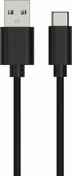 Ansmann USB 2.0 Cable USB-C Male - USB-A Black 1m 1700-0130