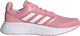 adidas Galaxy 5 Sport Shoes Running Super Pop / Cloud White / Solar Red