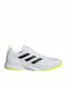 Adidas Court Control Ανδρικά Παπούτσια Τένις για Όλα τα Γήπεδα Cloud White / Core Black / Solar Yellow