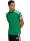 Adidas Squadra 21 Men's Athletic Short Sleeve Blouse Polo Green