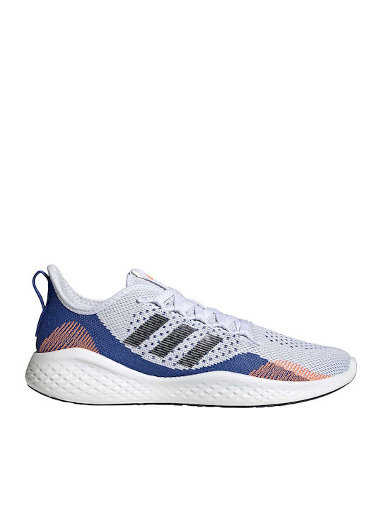 Adidas Fluidflow 2.0 Ανδρικά Αθλητικά Παπούτσια για Προπόνηση & Γυμναστήριο Cloud White / Core Black / Royal Blue