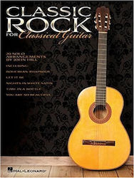 Hal Leonard Classic Rock for Classical Guitar Παρτιτούρα για Κιθάρα