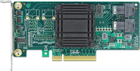 DeLock Κάρτα PCIe σε 2 θύρες Mini SAS