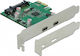 DeLock Κάρτα PCIe σε 2 θύρες Type-C
