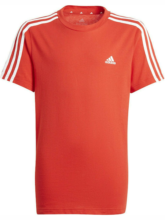 adidas Παιδικό T-shirt Κόκκινο Essentials 3-Str...