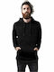 Sweatshirt mit Kapuze Schwarz