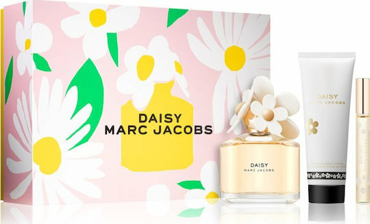 Marc Jacobs Daisy Set De Parfumuri Pentru Femei Cu Loțiune De Corp 3 Bucăți