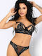Livia Corsetti Caniave Sexy Seturi De Lenjerie Sexy Cu Dantelă Negru