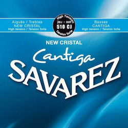 Savarez New Cristal Cantiga Μονές Χορδές Nylon 6τμχ