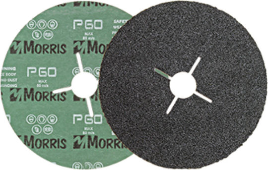 Morris Silicon Carbide Fiber Φύλλο Λείανσης Έκκεντρου Τριβείου K40 125x125mm