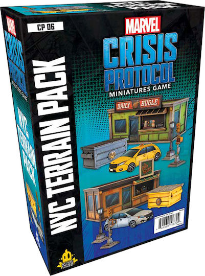 Fantasy Flight Protocolul Crizei Marvel Crisis Protocol - Peisajul Teritoriului NYC
