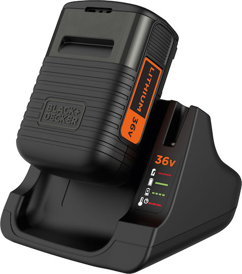 Black & Decker Set Baterie Litiu Capacitate 2Ah 36V cu Încărcător