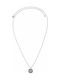 DKNY Large Token Logo Necklace