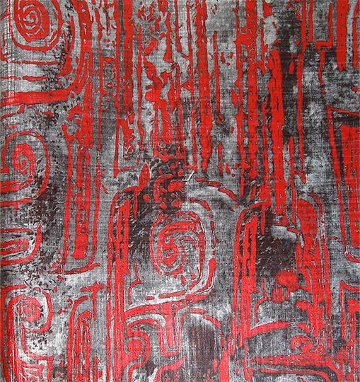Tapete Red Grey Rot L1000xB53cm 60310