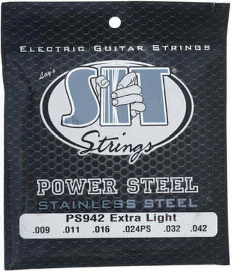 Sit Power Oțel Inoxidabil Set Corzi Pentru Chitară Electrică 10 - 46 Light