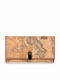 Large Women's Wallet Classic Tabac Brown