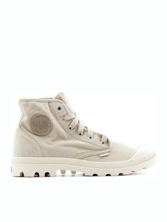 Palladium Ανδρικά Μποτάκια Μπεζ