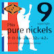 Rotosound Pure Nickel Σετ Χορδών Pure Nickel Ηλεκτρικής Κιθάρας 9 - 42" Super Light