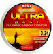 Asso Ultra Cast Fluorocarbon Coated Fluorocarbon Fishing Line Yellow 300m / 0.28mm
