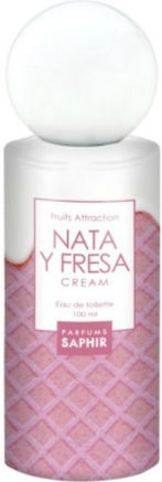 Saphir Fruits Attraction Fresa Cream Eau de Toilette 100ml