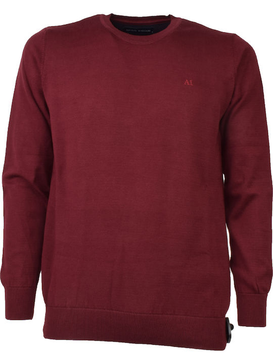 Artisti Italiani Long Sleeve Sweater Burgundy