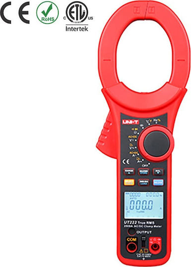 Uni-T Clamp Meter Digital 2000A AC True RMS UT222