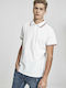 Urban Classics Men's Short Sleeve Blouse Polo White / Navy / Fire Red