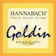 Hannabach Complete Set Carbon String for Classic Guitar 725 Goldin Medium High Tension