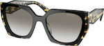 Prada Γυναικεία Γυαλιά Ηλίου Ταρταρούγα σε Μαύρο χρώμα PR15WS 3890A7