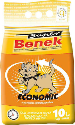 Certech Super Benek Economic Clumping Cat Litter 10lt