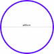 Reinhart Purple Rhythmic Gymnastics Hoop Ø80cm ...