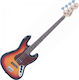 Vintage Electric Bass VJ74SSB