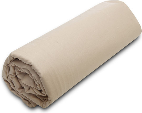 Palatex Чаршаф Полудвойно с Ластик 120x200+20см. Baseline 22 Пясък