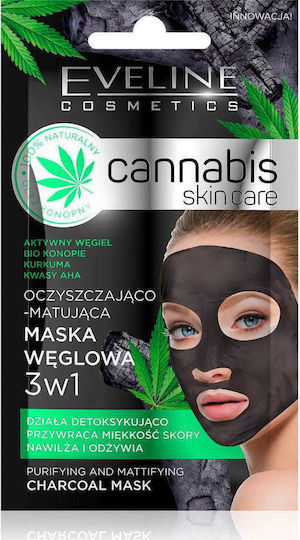 Eveline Cannabis Skin Care Μάσκα Προσώπου 7ml