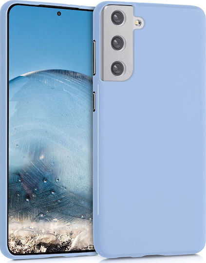 KWmobile Задна корица Силикон Светлосин (Galaxy S21+ 5G)