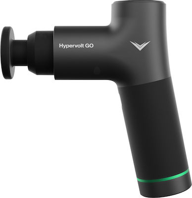 Hyperice Hypervolt Go Waffe Massage für die Beine, den Körper & die Hände mit Vibration Schwarz