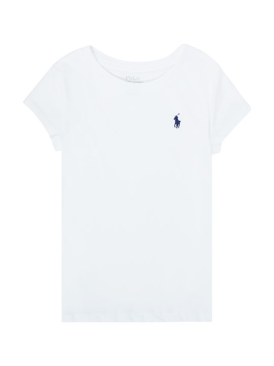 Ralph Lauren Tricou pentru copii Alb Zallie